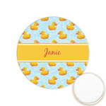 Rubber Duckie Printed Cookie Topper - 1.25" (Personalized)