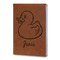 Rubber Duckie Leatherette Journals - Large - Double Sided - Angled View