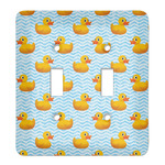 Rubber Duckie Light Switch Cover (2 Toggle Plate)