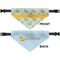 Rubber Duckie Medium Dog Bandana Approval