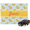 Rubber Duckie Microfleece Dog Blanket - Large