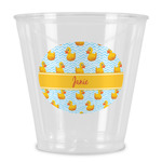 Rubber Duckie Plastic Shot Glass (Personalized)