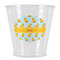 Rubber Duckie Plastic Shot Glasses - Front/Main