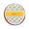 Rubber Duckie Printed Icing Circle - Small - On Cookie