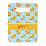 Rubber Duckie Rectangular Trivet with Handle (Personalized)