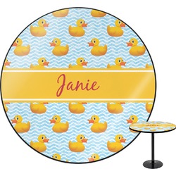 Rubber Duckie Round Table - 30" (Personalized)