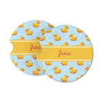Custom Rubber Duckie Car Seat Covers (Set of Two) (Personalized)