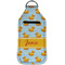 Rubber Duckie Sanitizer Holder Keychain - Large (Front)