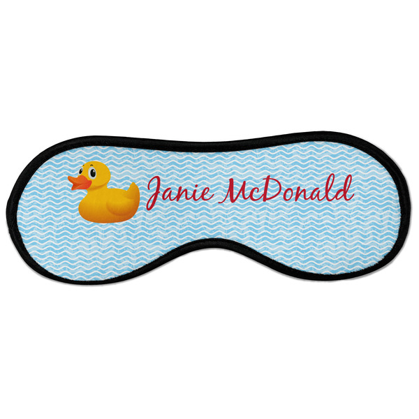 Custom Rubber Duckie Sleeping Eye Masks - Large (Personalized)