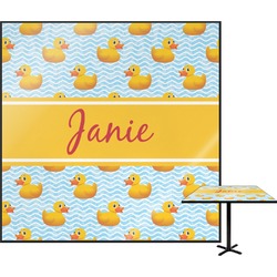 Rubber Duckie Square Table Top - 30" (Personalized)