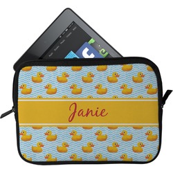 Rubber Duckie Tablet Case / Sleeve - Small (Personalized)