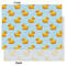 Rubber Duckie Tissue Paper - Heavyweight - Large - Front & Back