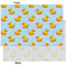 Rubber Duckie Tissue Paper - Heavyweight - XL - Front & Back