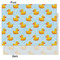 Rubber Duckie Tissue Paper - Lightweight - Medium - Front & Back