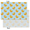 Rubber Duckie Tissue Paper - Lightweight - Small - Front & Back