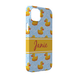 Rubber Duckie iPhone Case - Plastic - iPhone 14 (Personalized)