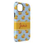 Rubber Duckie iPhone Case - Rubber Lined - iPhone 14 Plus (Personalized)