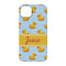 Rubber Duckie iPhone 14 Pro Case - Back