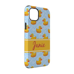 Rubber Duckie iPhone Case - Rubber Lined - iPhone 14 Pro (Personalized)