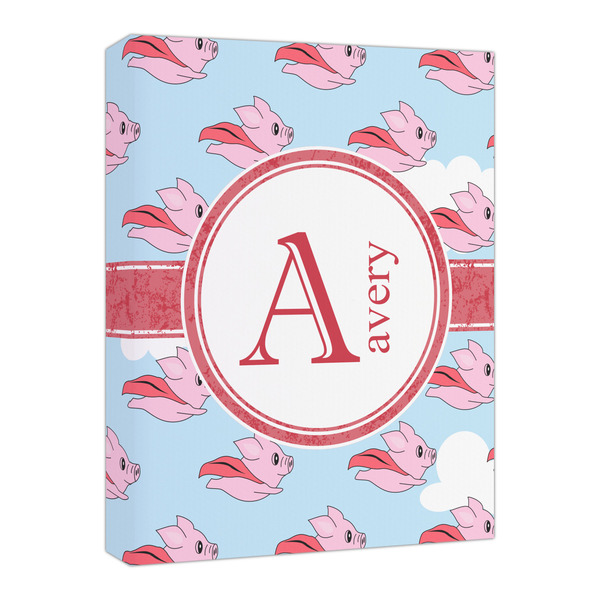 Custom Flying Pigs Canvas Print - 16x20 (Personalized)