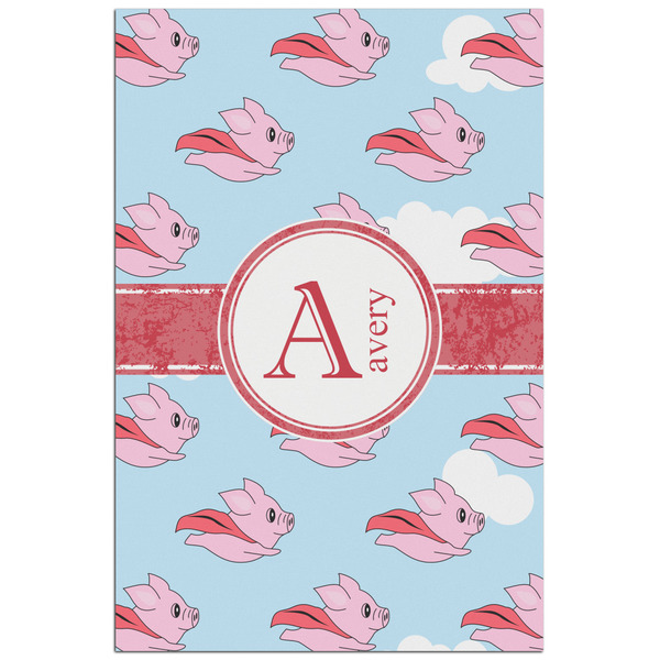 Custom Flying Pigs Poster - Matte - 24x36 (Personalized)