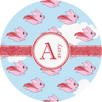 Flying Pigs Multipurpose Round Labels - 3" (Personalized)