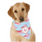 Flying Pigs Bandana - On Dog