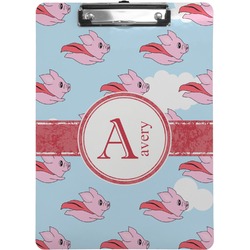 Flying Pigs Clipboard (Letter Size) (Personalized)