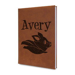 Flying Pigs Leatherette Journal - Single Sided (Personalized)