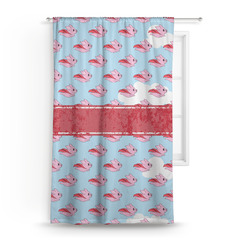 Flying Pigs Curtain Panel - Custom Size