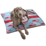 Flying Pigs Dog Bed - Large w/ Name and Initial