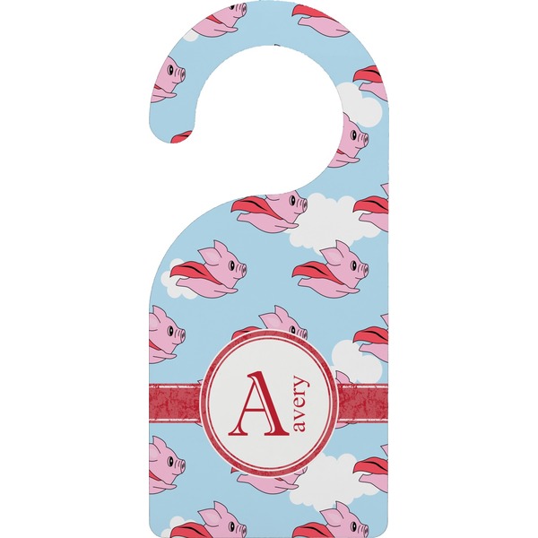 Custom Flying Pigs Door Hanger (Personalized)