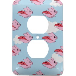 Flying Pigs Electric Outlet Plate