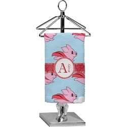Flying Pigs Finger Tip Towel - Full Print (Personalized)