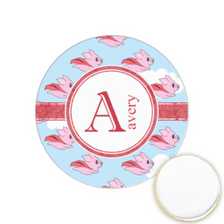 Flying Pigs Printed Cookie Topper - 1.25" (Personalized)