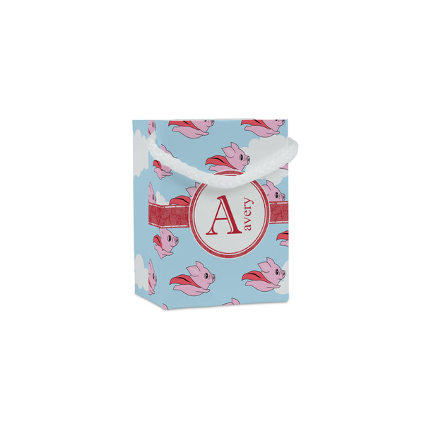 Custom Flying Pigs Jewelry Gift Bags - Gloss (Personalized)