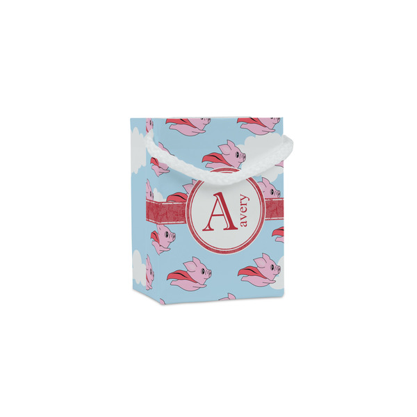 Custom Flying Pigs Jewelry Gift Bags - Matte (Personalized)