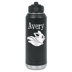 Flying Pigs Water Bottles - Laser Engraved (Personalized)