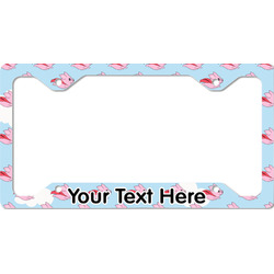Flying Pigs License Plate Frame - Style C (Personalized)