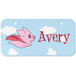 Flying Pigs Mini/Bicycle License Plate (2 Holes) (Personalized)