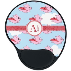 Flying Pigs Mouse Pad with Wrist Support