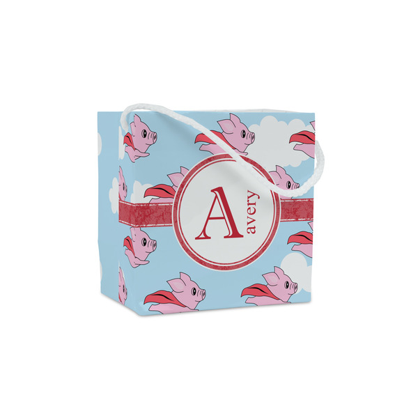 Custom Flying Pigs Party Favor Gift Bags - Gloss (Personalized)