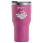 Flying Pigs RTIC Tumbler - Magenta - Laser Engraved - Single-Sided (Personalized)