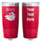 Flying Pigs Red Polar Camel Tumbler - 20oz - Double Sided - Approval