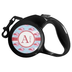 Flying Pigs Retractable Dog Leash - Medium (Personalized)
