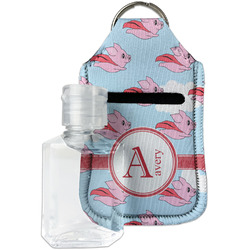 Flying Pigs Hand Sanitizer & Keychain Holder - Small (Personalized)