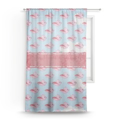 Flying Pigs Sheer Curtain - 50"x84"