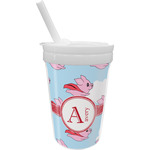 Flying Pigs Sippy Cup with Straw (Personalized)