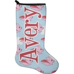 Flying Pigs Holiday Stocking - Neoprene (Personalized)