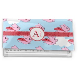 Flying Pigs Vinyl Checkbook Cover (Personalized)